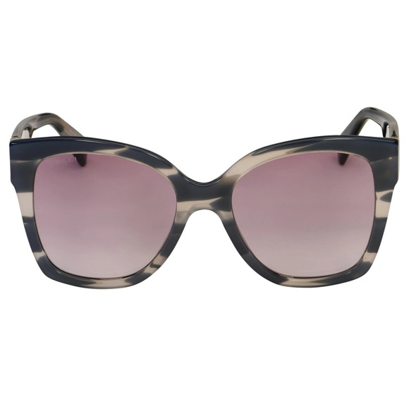 Gucci Sunglasses GG0459S gray purple lenses - Picture 3 of 16